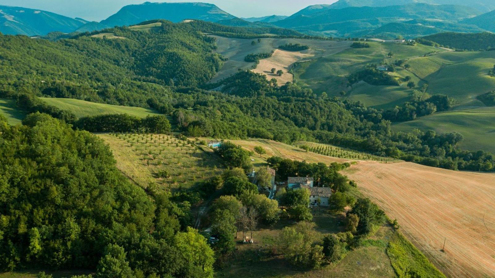 Appartement Agriturismo Il Fienile di Cà Battista à Cagli Extérieur photo